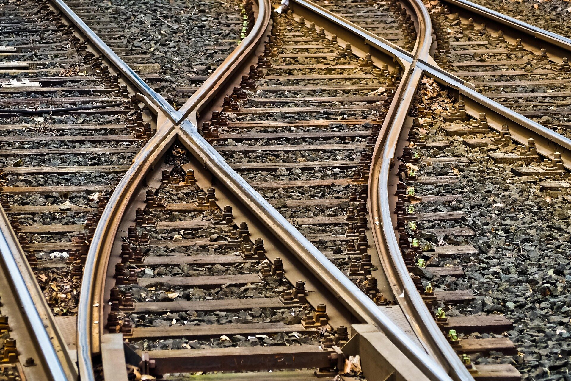 Eisenbahnschienen
