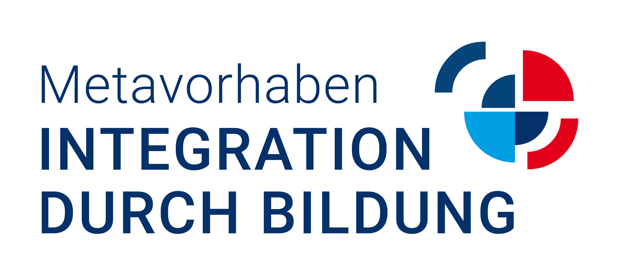 Print Logo Metavorhaben Integration durch Bildung